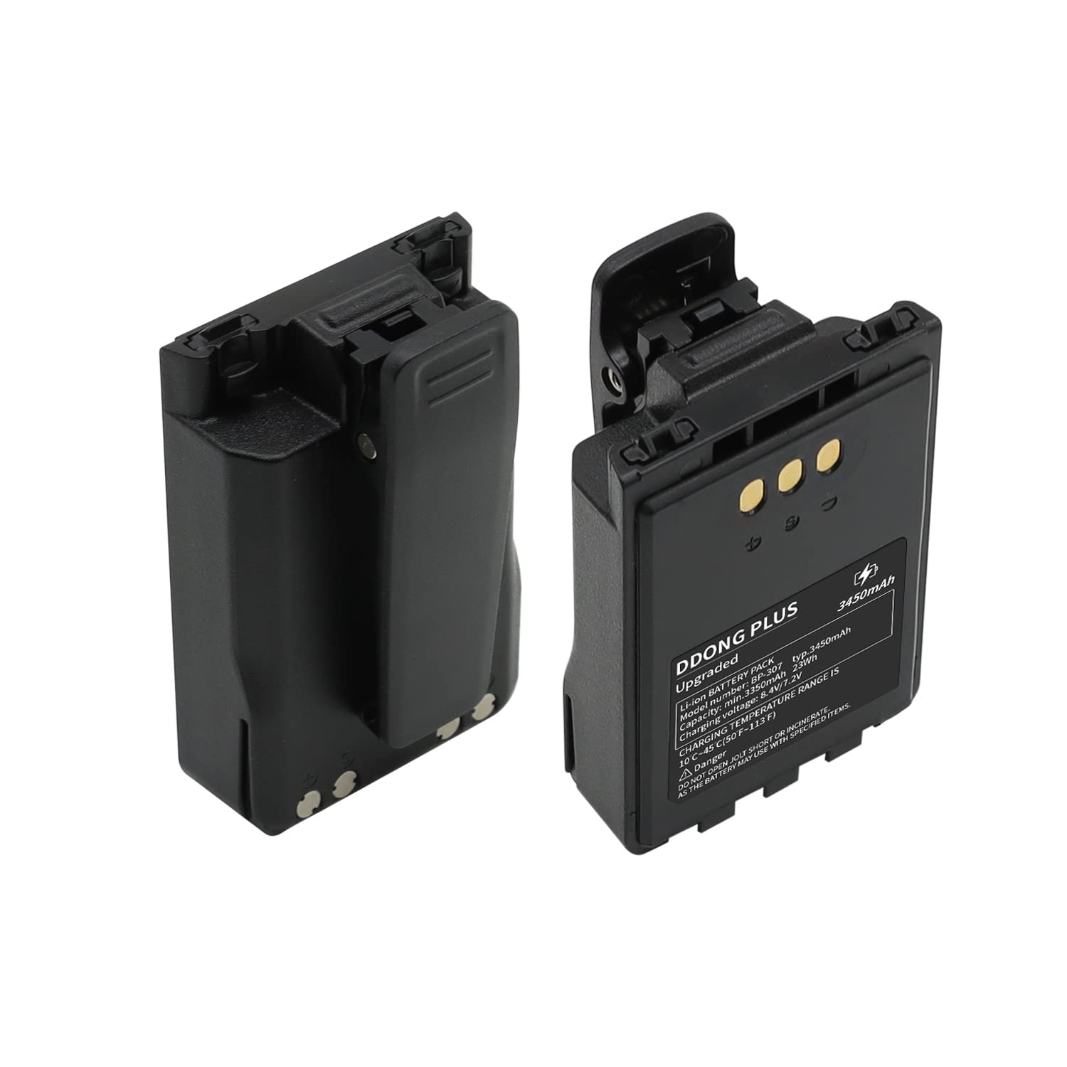 Batteria Agli Ioni Di Litio 7.4V 1950mAh BP-256 Per ICOM IC-92AD – Ricambio Per Radio Ricetrasmittente - 5