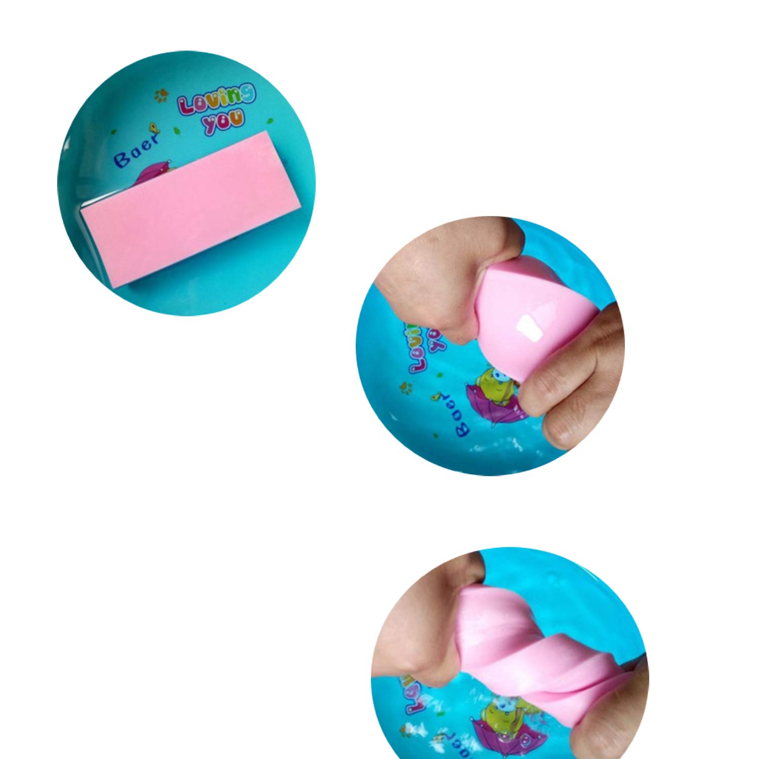 NIKAVI Polish Foam Car Wash Sponge, Lint Free - Scratch Free - Ultra Soft Automobile Cleaning Sponge, Multicolor (2Pc) - Image 5 thumbnail