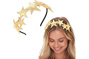 Festival Star Headband: Shimmering Celestial Adornment for Starlit Celebrations