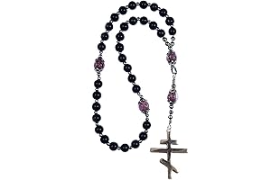 Handmade Rosary Eastern Orthodox Cross