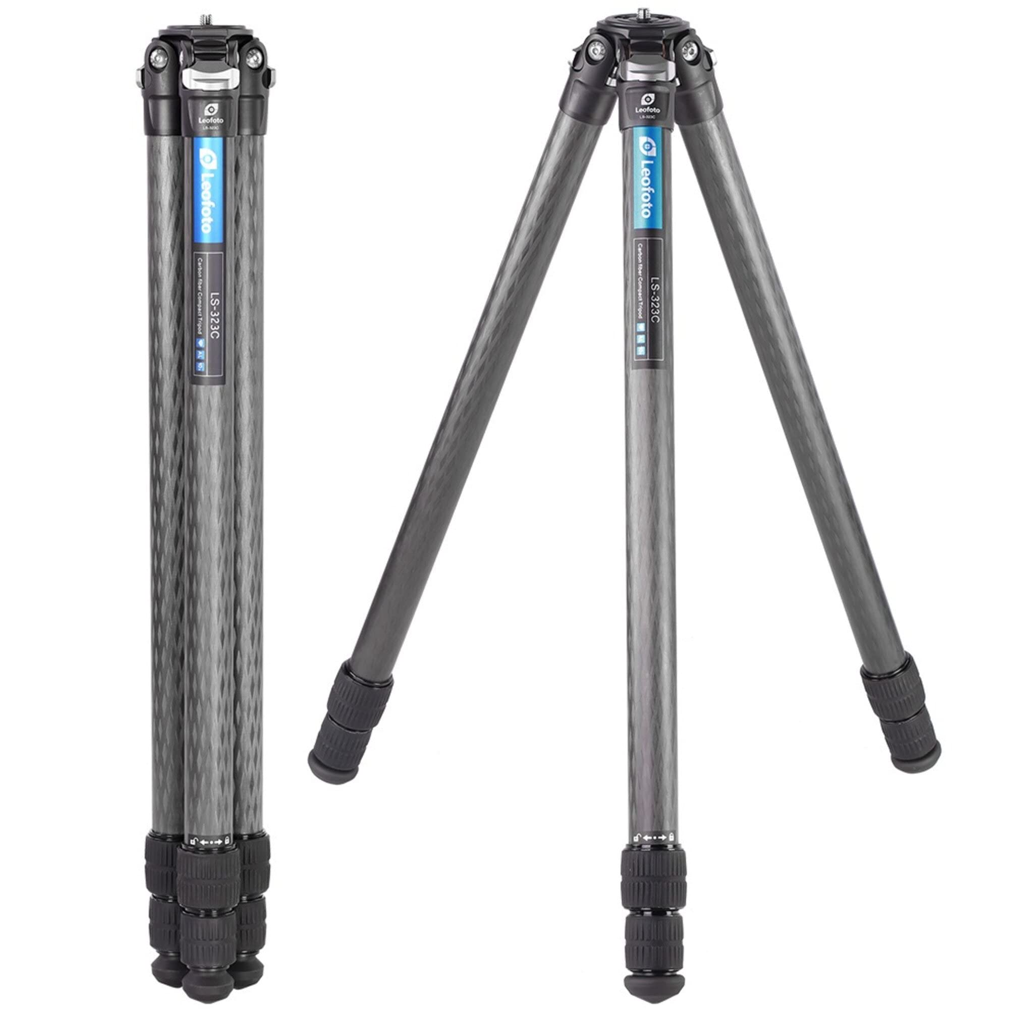Amazon | Leofoto LS-323C 3セクション レンジャー トラベル カーボン 