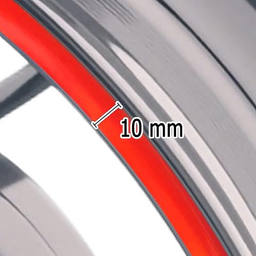 Miniatura 3 de Pegatinas para llantas exteriores de 17 pulgadas, compatibles con YZF R125 MT125 MT07 MT10 MT25 FZ25 MT03, color blanco