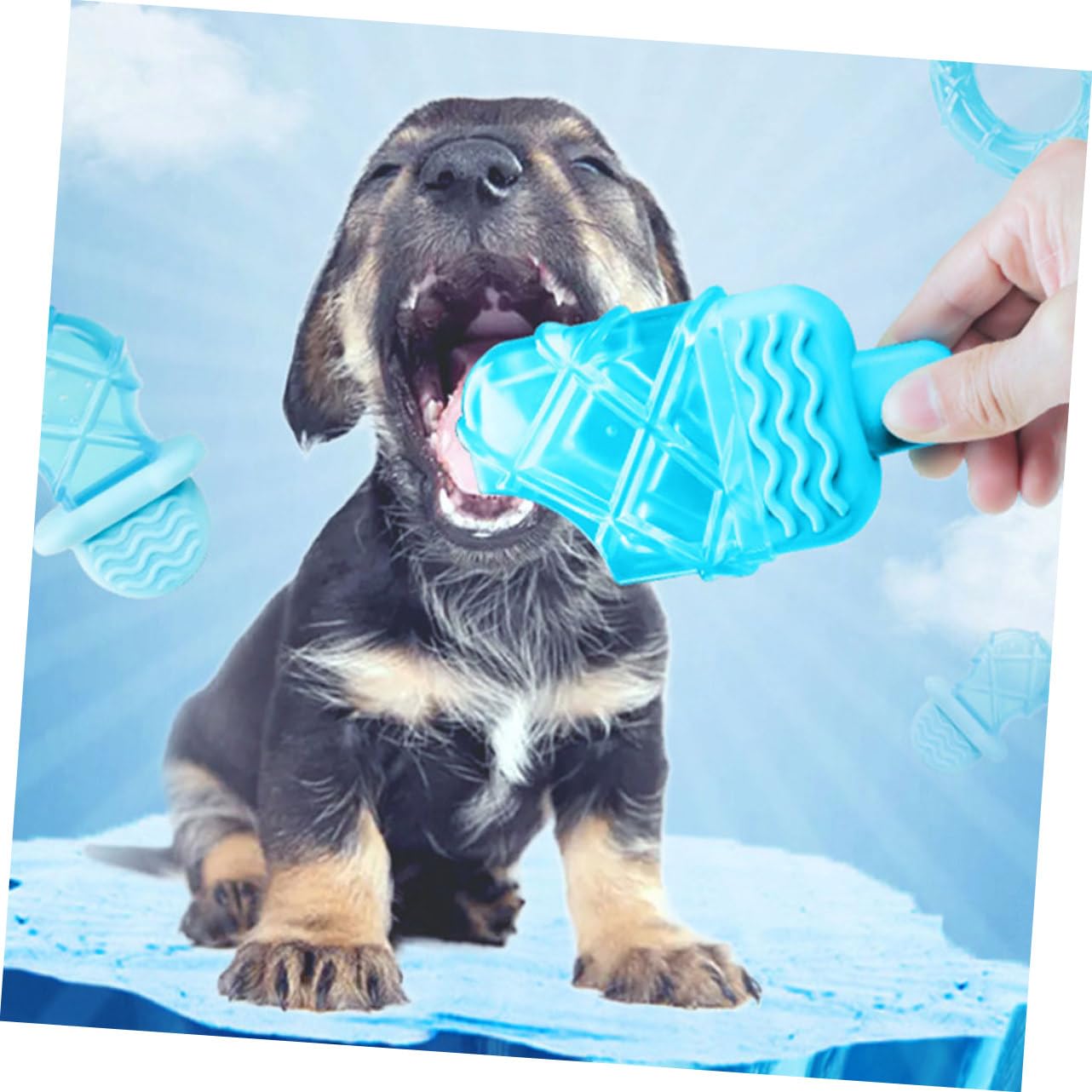 BESPORTBLE 8stücke Kühlendes Hundespielzeug Für Welpen Gefrierbares Kauspielzeug Zur Zahnpflege Und Erfrischung An Heißen Sommertagen Für Kleine Und Mittelgroße Hunde