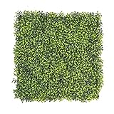 Jollybower 8PCS Artificial Boxwood Panels, 20”x20” Topiary Hedge Plant, Grass Wall Panel UV...