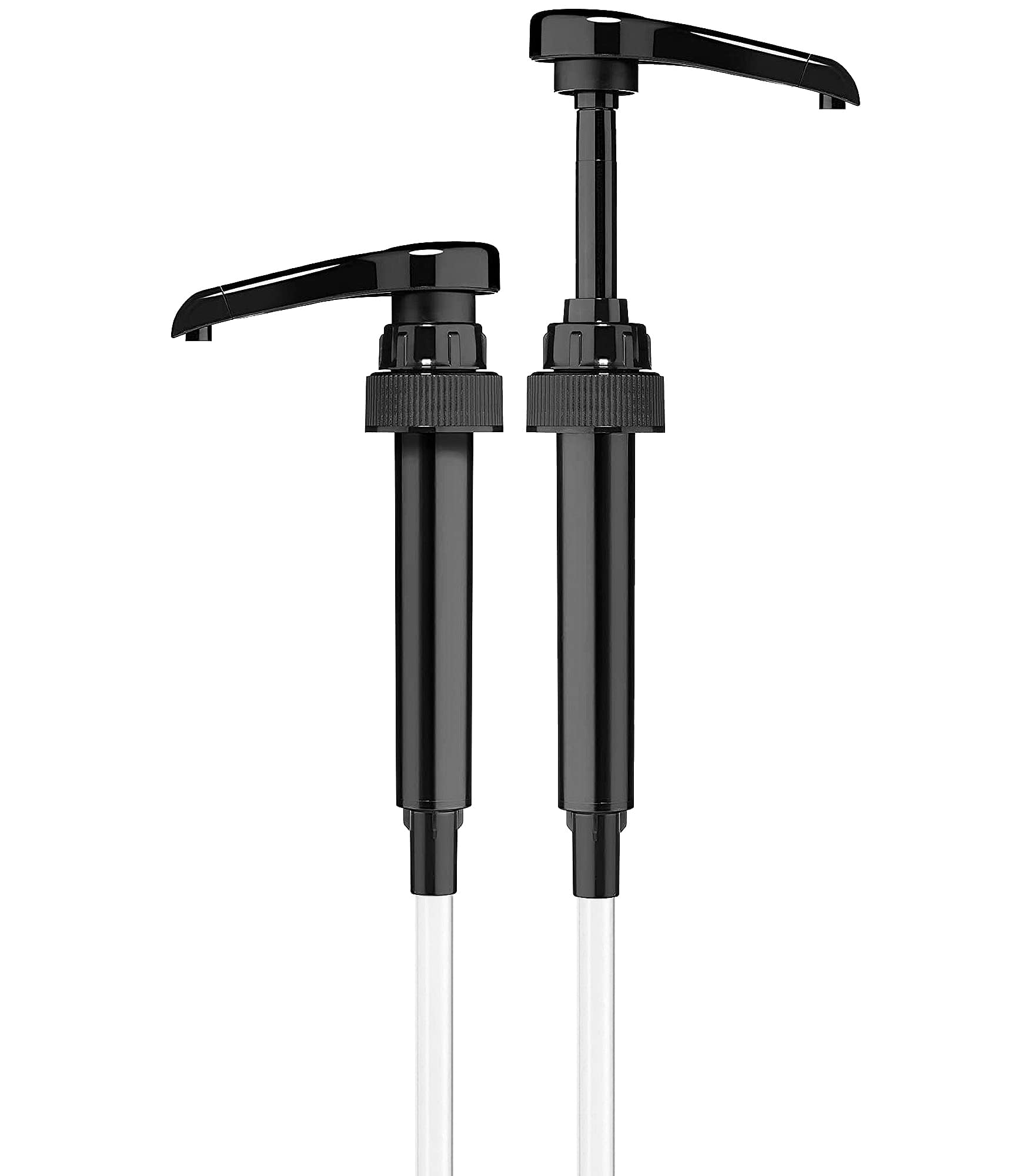 Amazon.com: 2-Pack Black Coffee Syrup Pump Dispenser – Fits 750ml
