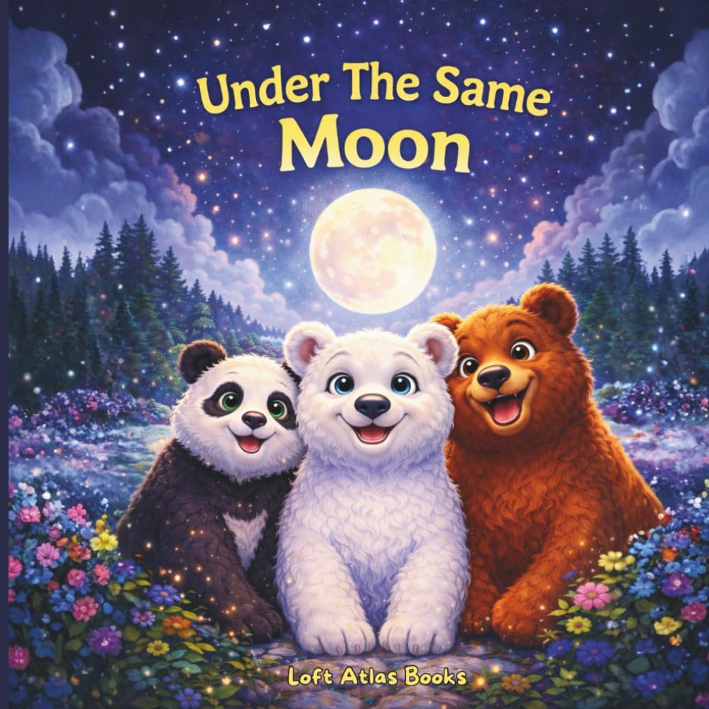 Under the Same Moon: A Soft Bedtime Story to Help Children Slow Down