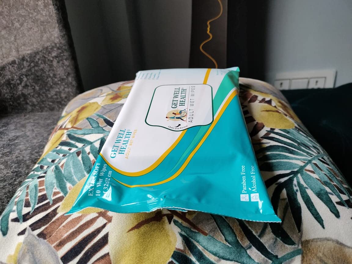 Get Well Surgical Get Well Health Adult Wet Wipes Extra Large 10 Soft