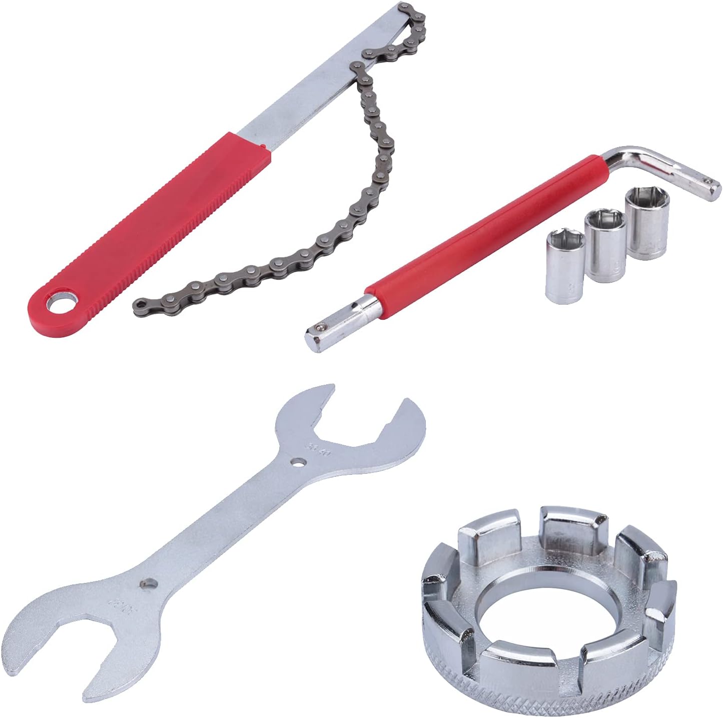 Bike Bicycle Repair Tool Kit with Torque Wrench - Quality Tools Kit Set for Mountain Bike Road Bike Maintenance in a Neat Storage Cas,