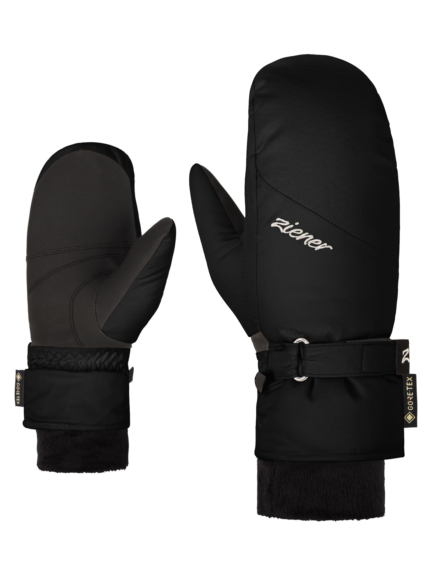 Ziener Women's KLAIRO Ski Mittens/Winter Sports Gore-Tex Very Warm Black 6