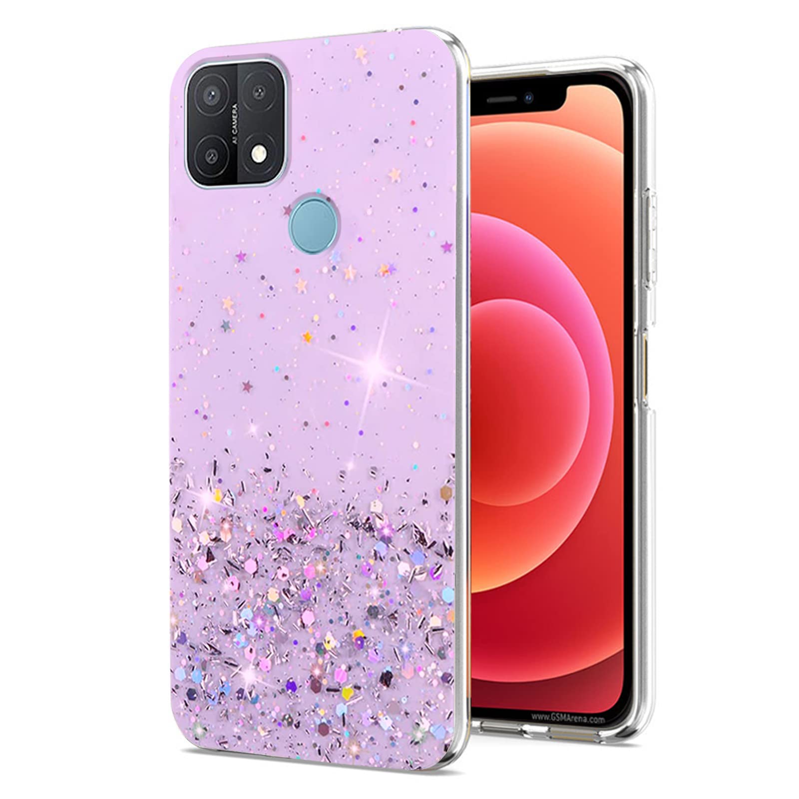 Custodia Per Realme C21Y/C25Y - TPU Morbido, Anti Scivolo, Colore Fucsia - Foto 2