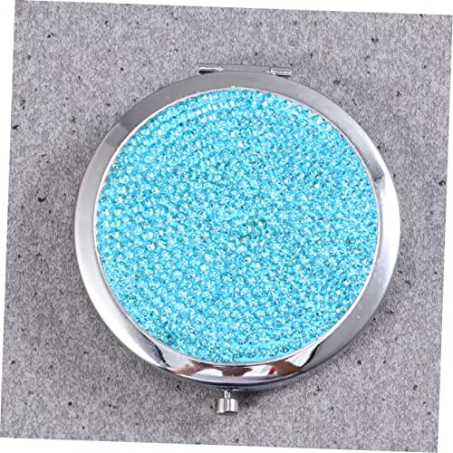 Espejo de maquillaje portátil doble cara 3 pcs miniatura 4