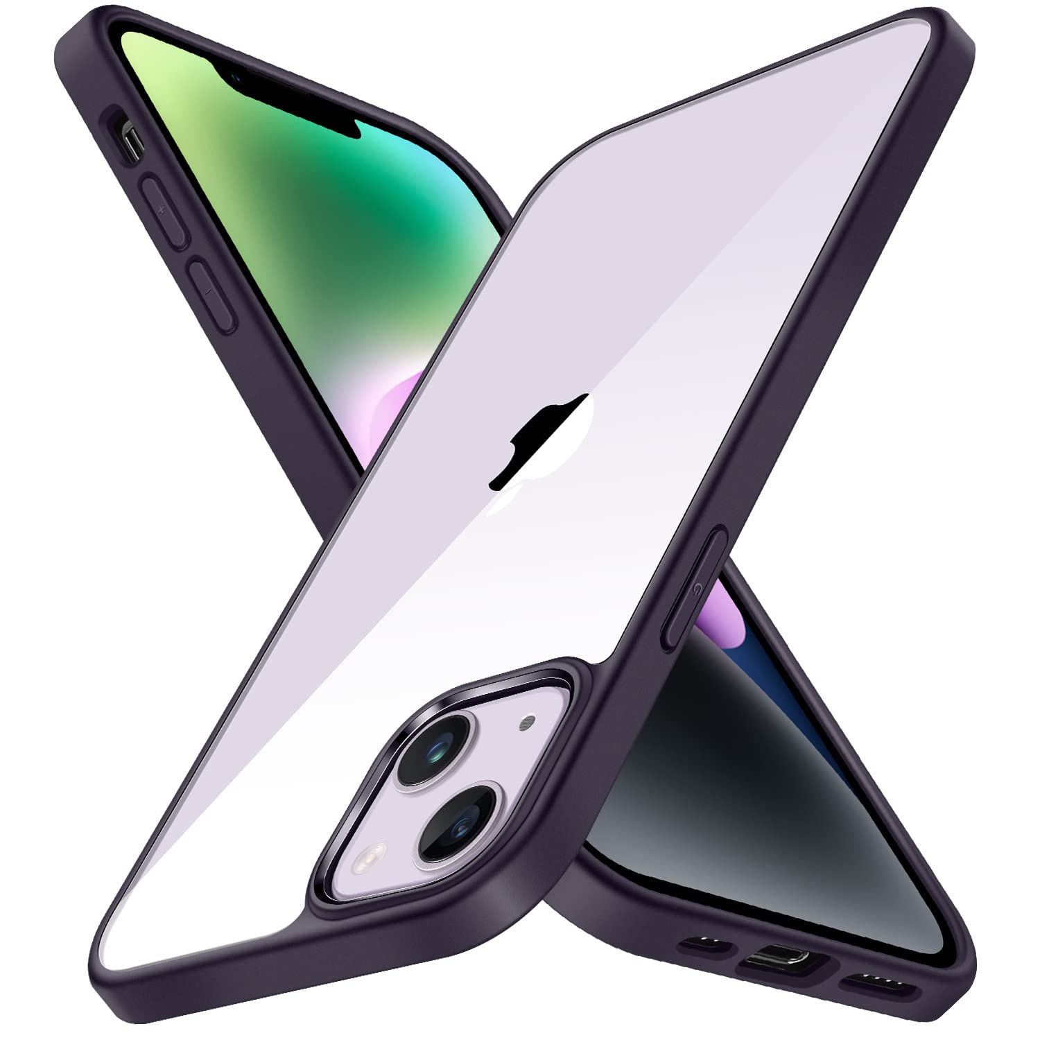 Amazon.co.jp: TENDLIN iPhone 14 用 ケース 黄変防止 クリア PC背面 