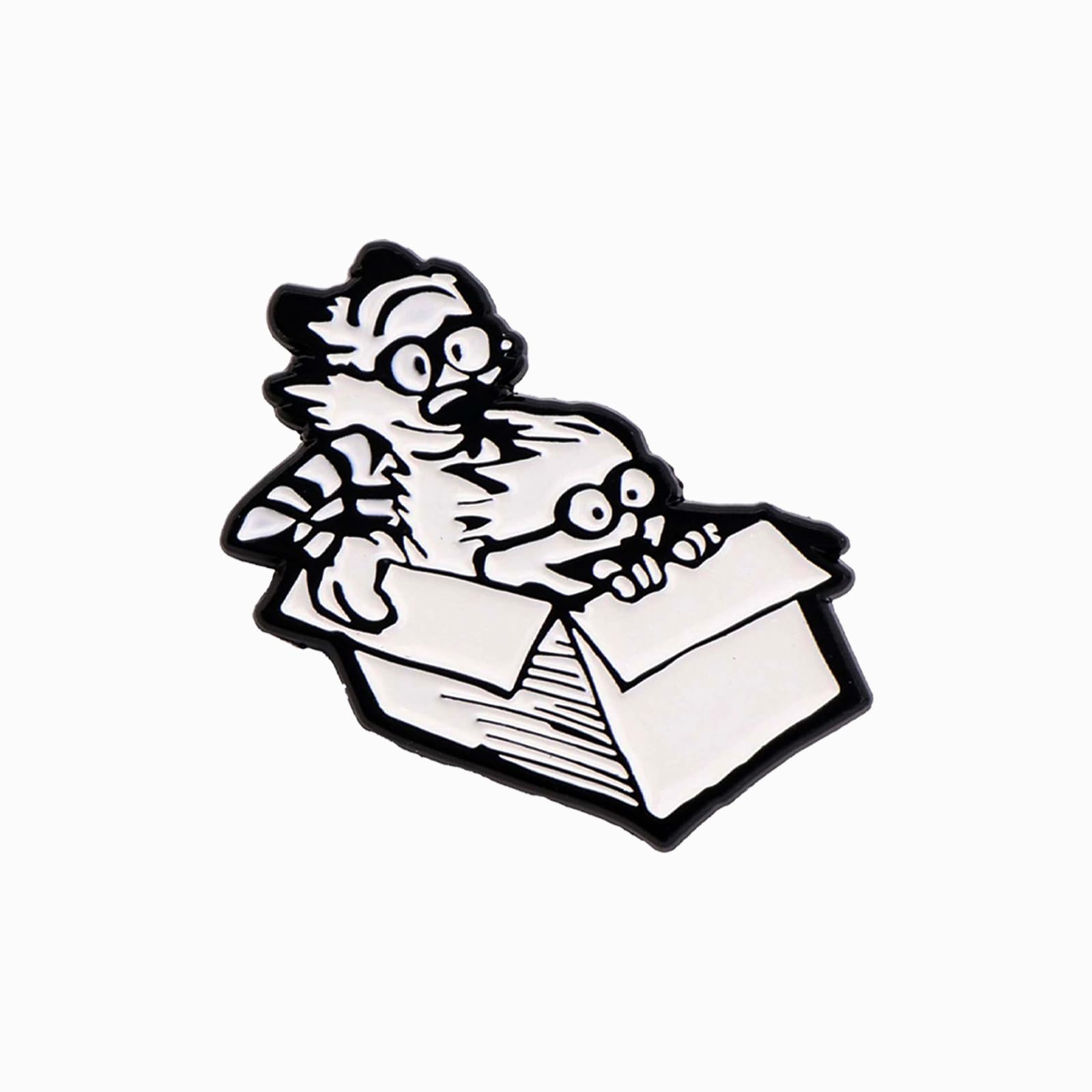 Cute Enamel Pins Cartoon Lapel Pin Brooch Badge for Backpack Jackets Funny Tiger Pins for Gift Anime Enamel Pin for Clothing Hat Decoration
