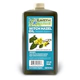 Earth Elements Organics Organic Witch Hazel Oil Raw, Infused, Pressed Herbal Oil. Witch Hazel, Sunflower Seed 32 fl.oz.