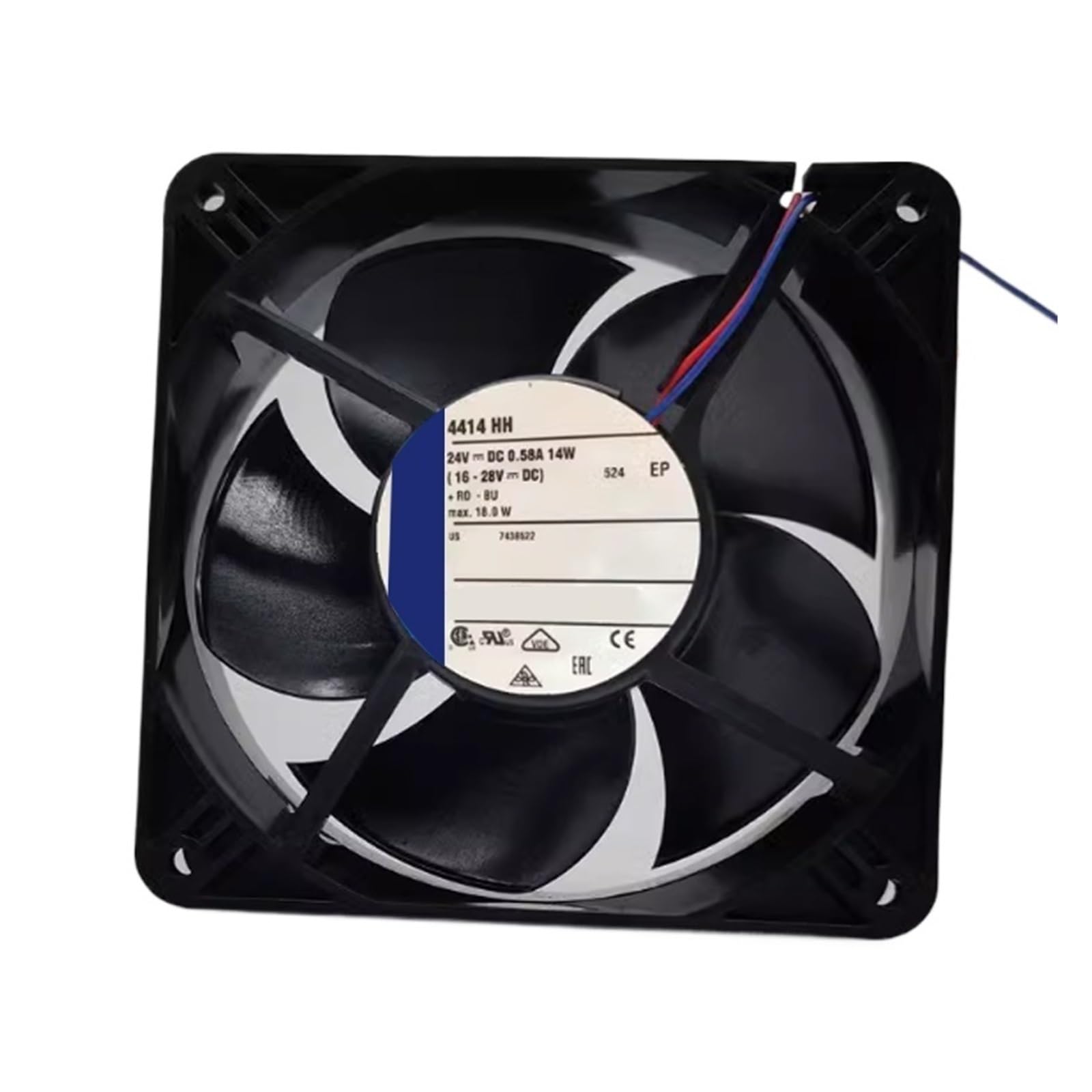YMUGUEGH 120mm 120x120x38mm 4414 M/H/HH/HHU/HHR/NHHR/2HH 12038 24v dc axial fan(4414HH)