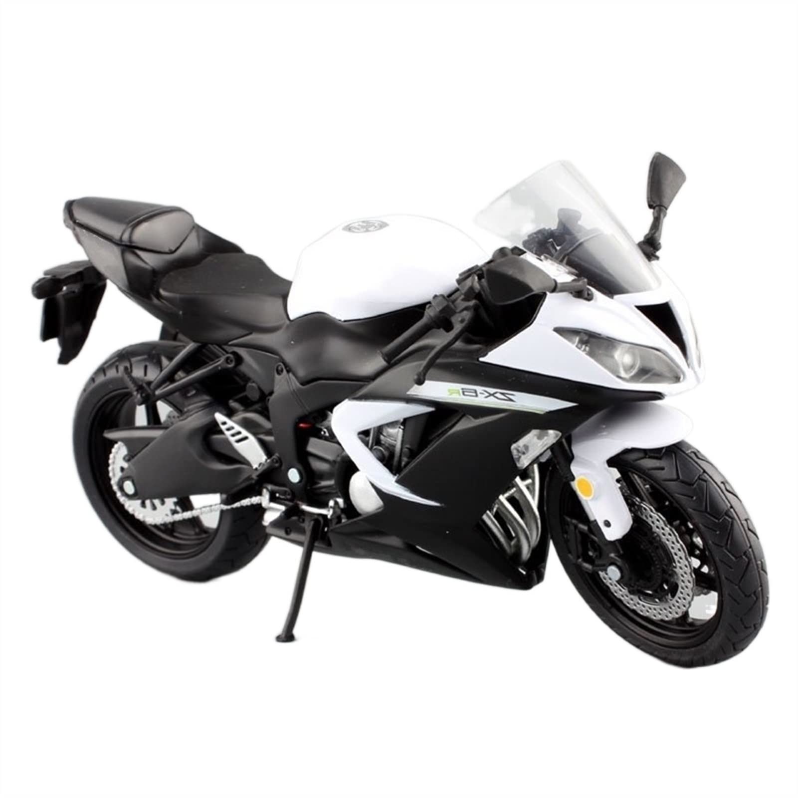 SEYXF Motorbike Toy Motorcycle Collection Model 1:12 for Kawasaki Ninja ZX-6R Motorcycles Metal Gifts