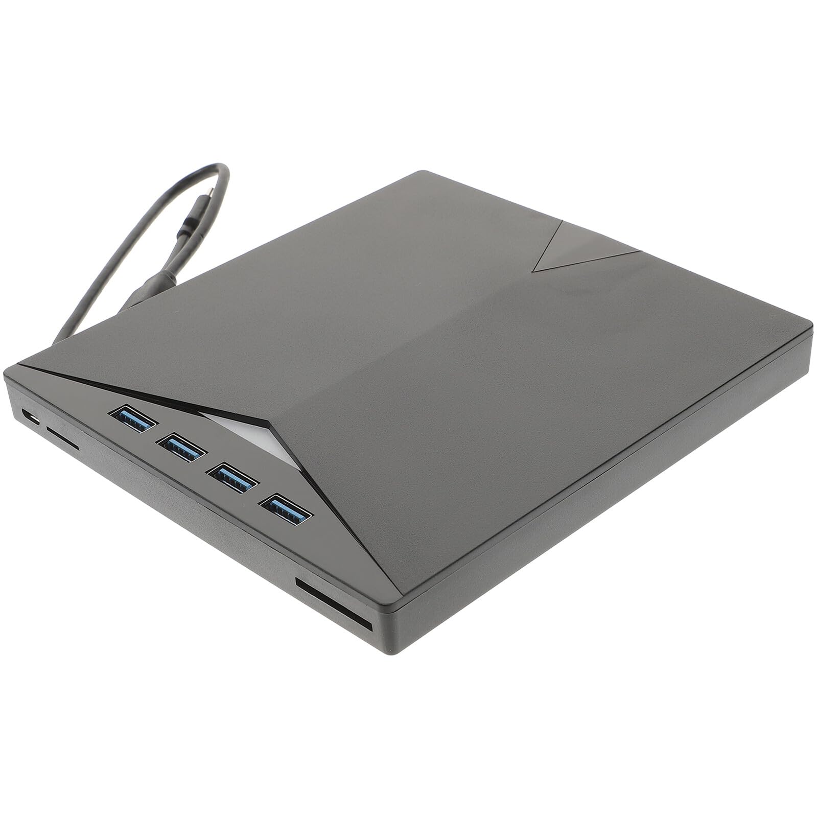 Portable USB Type-c External DVD ROM Rewriter Burner Writer Drive Silent Mechanism Ultra-Thin Lightweight CD DVD Drive for Laptop Desktop Plug and Play with Fast Data Transmission-image-17
