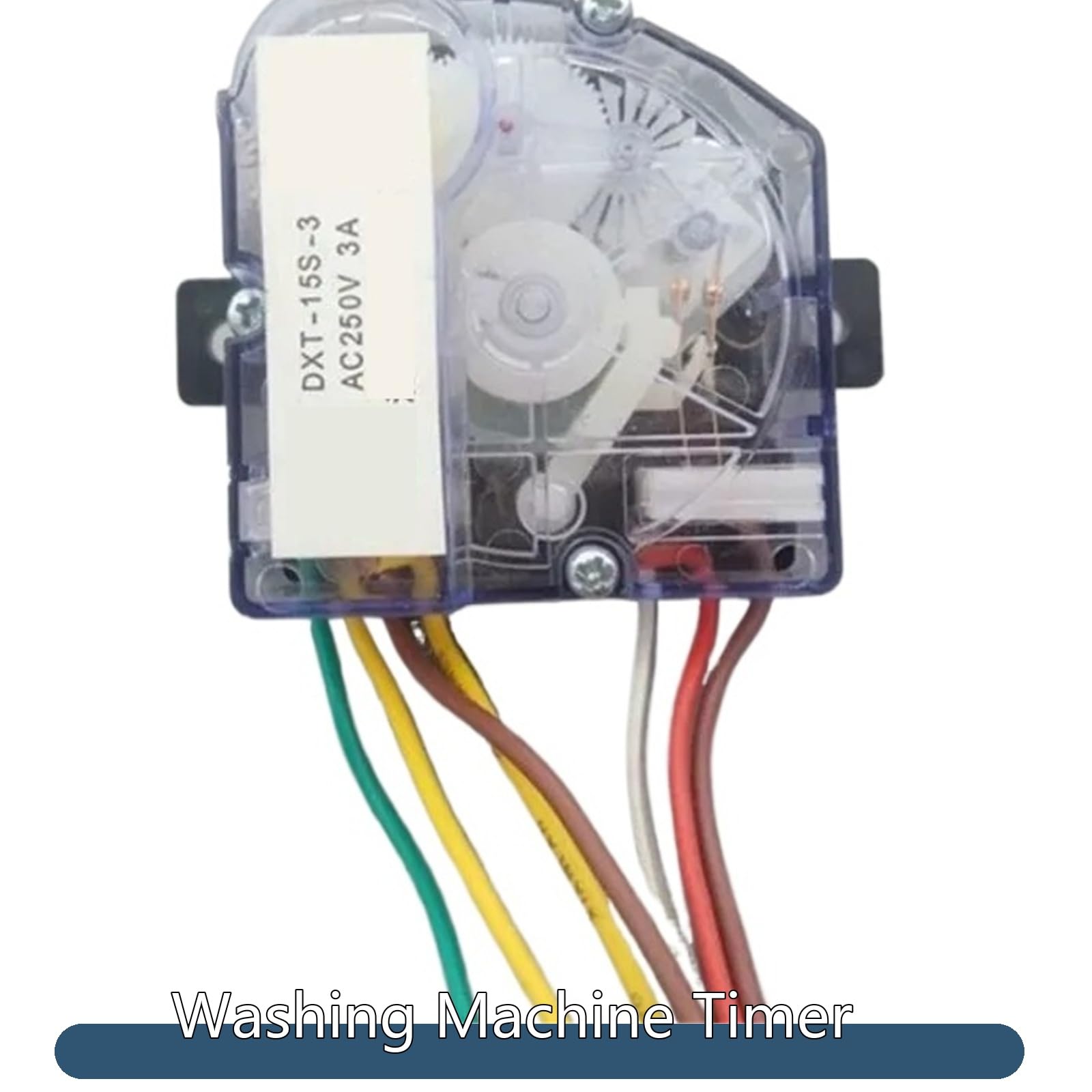 Tiemporizador De Lavadora Semiautomático Universal 7 Alambres