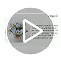 Image of TIED RIBBONS Artificial Rose Flower Plant with Pot (Blue, 6.6 Inch) Home Decor Items for Living Room Balcony Kitchen Bedroom Office Table Top Decoration Gifting Item