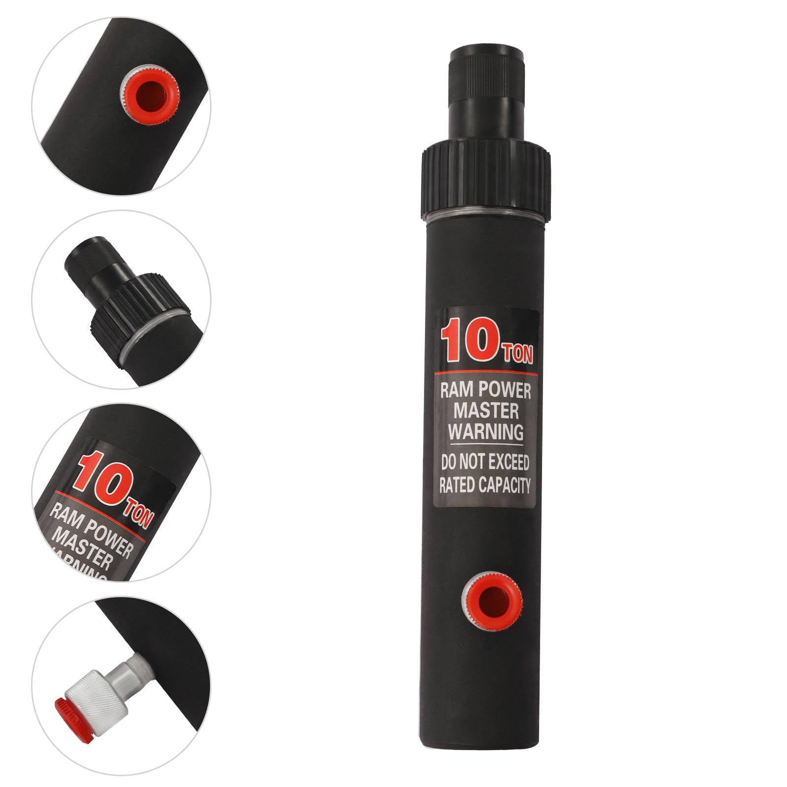 10 Ton Hydraulic Bottle Jack, 10 Ton, Heavy Duty Bottle Jack, High-Lift Tool Durable Metal Construction for Automotive & Industrial Use, 22046lbs Capacity