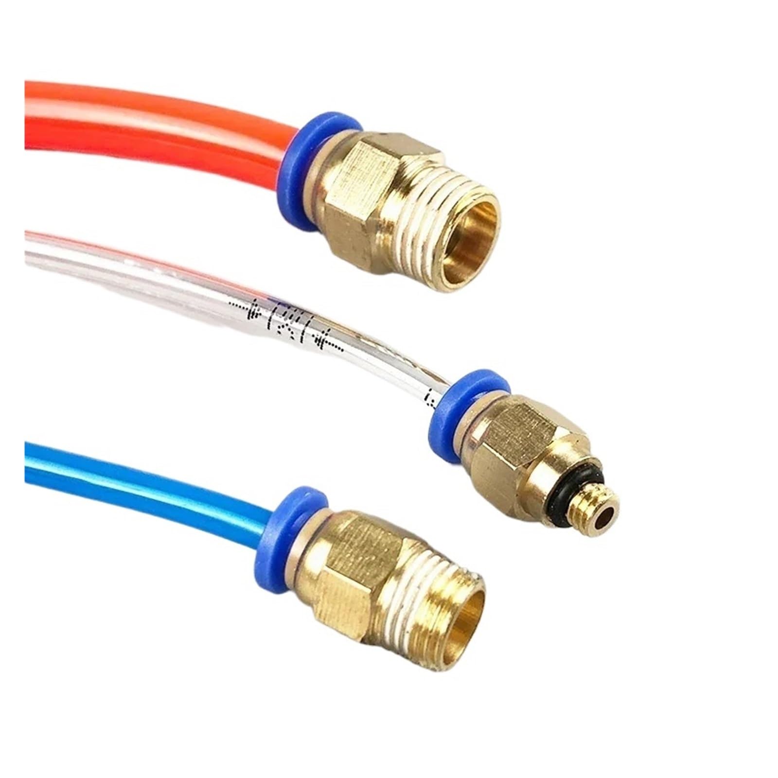 Raccords pneumatiques à insertion rapide série PC, for tuyaux et tubes de 4 mm, 6 mm, 8 mm, 10 mm et 12 mm (1/4", 1/8", 1/2").(A kit (134pcs))
