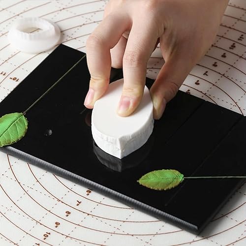 Miniatura 5 de Growtail Juego de 6 moldes de silicona para pasta de goma y pasta de goma para chocolate y azúcar, 6 unidades