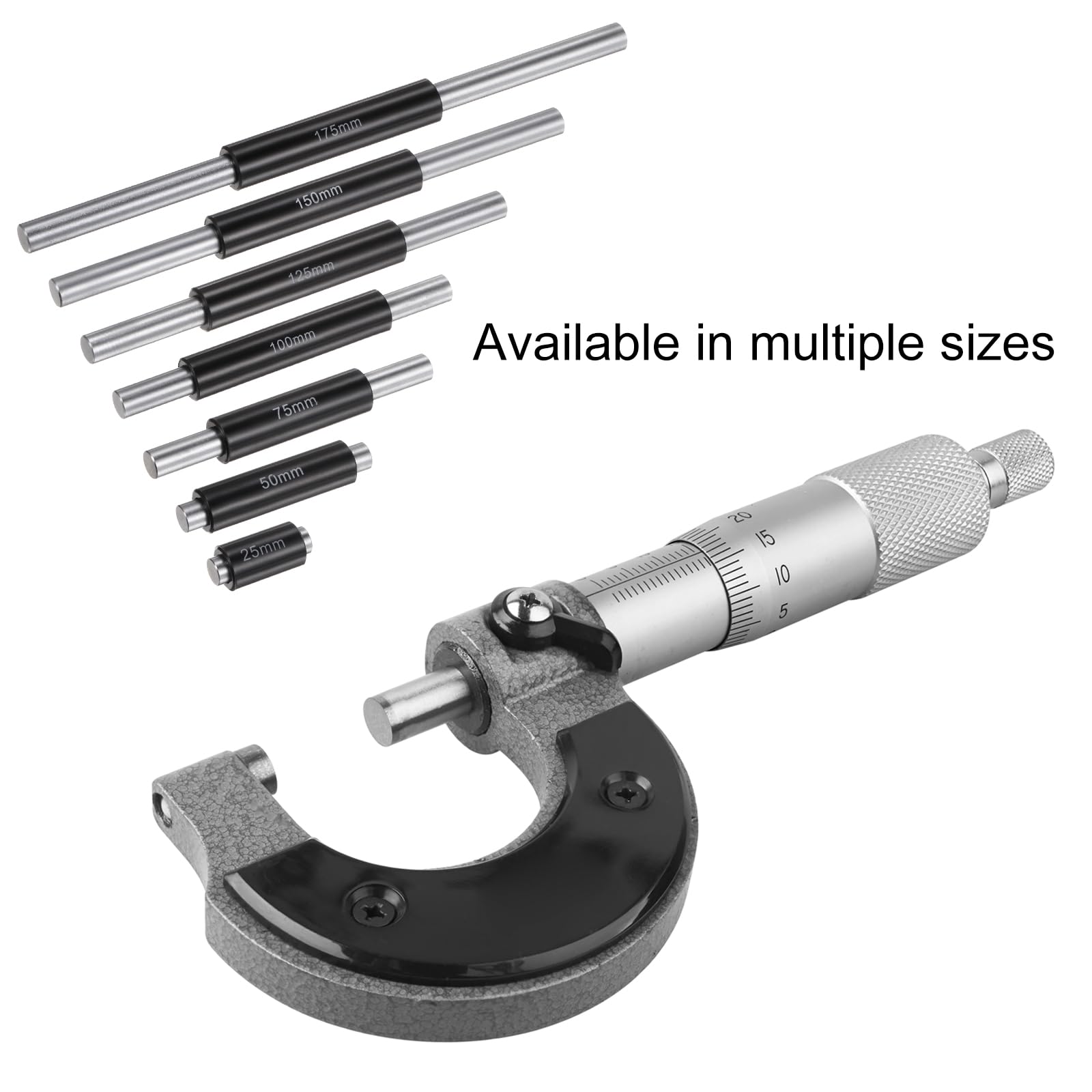 Varillas de medición de 50 mm para calibración de calibres