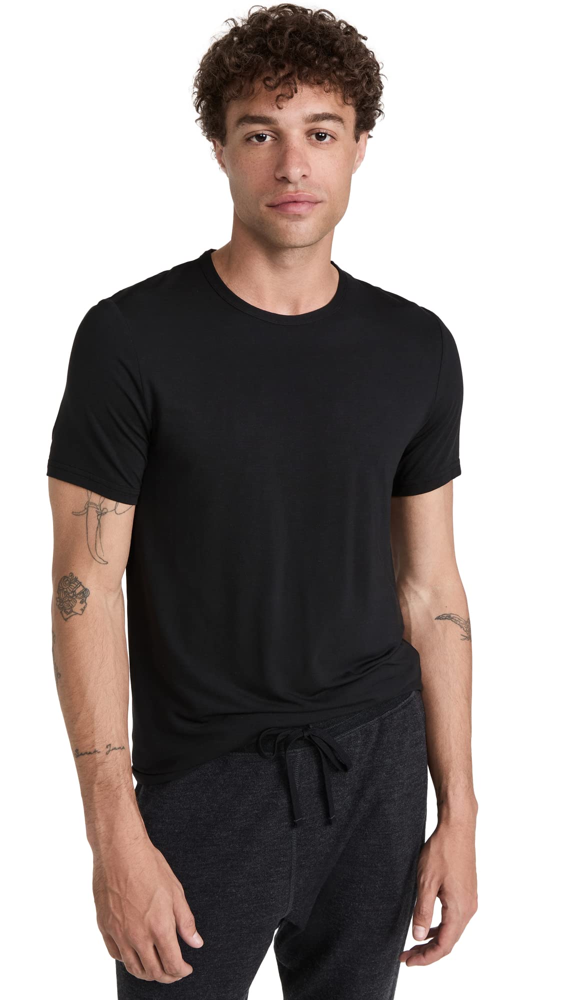 Calvin KleinMen's Ultra-Soft Modern Modal Lounge Crewneck T-Shirt