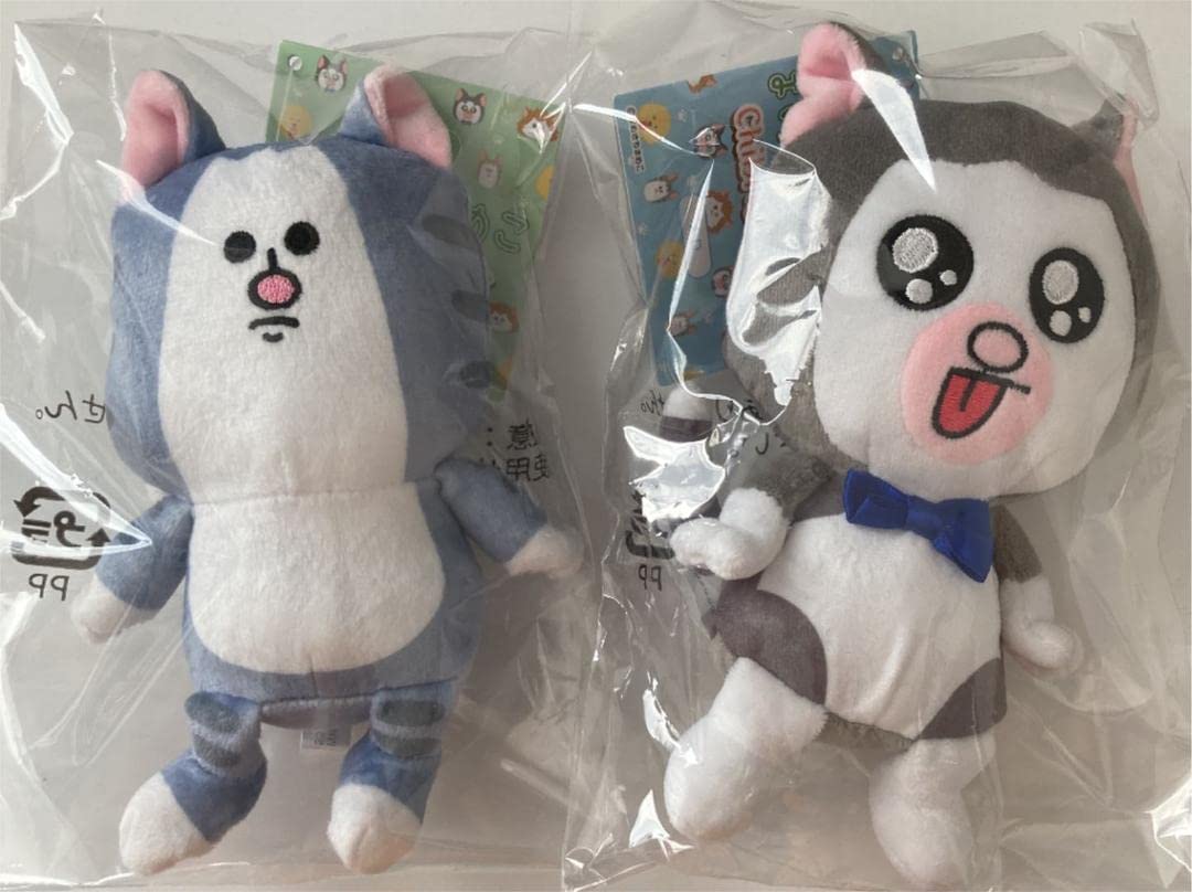 【新品未使用】メロとタビ　ぺったんぬい　まめきちまめこ Amazon.co.jp: まめきちまめこ Chibiぬいぐるみ メロ タビ 2種セット