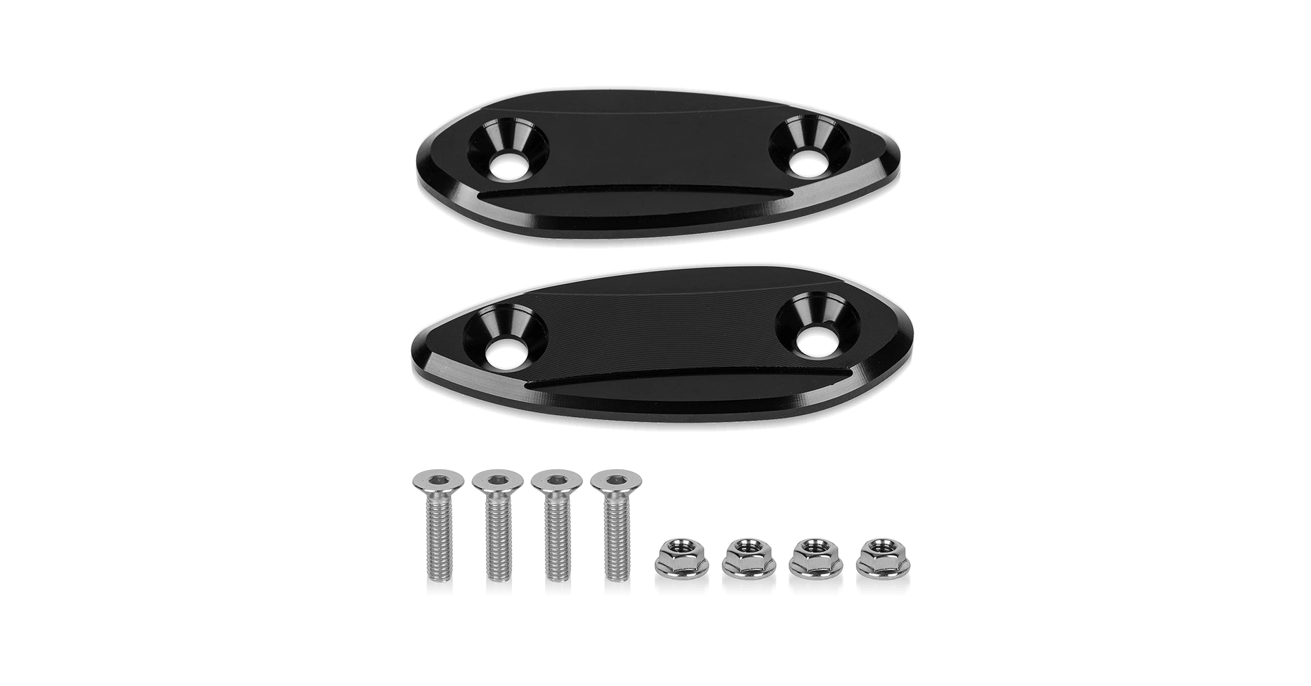 モロコランプ Amazon.com: PSLER Mirror Block Off Base Plates fit for R1 R6