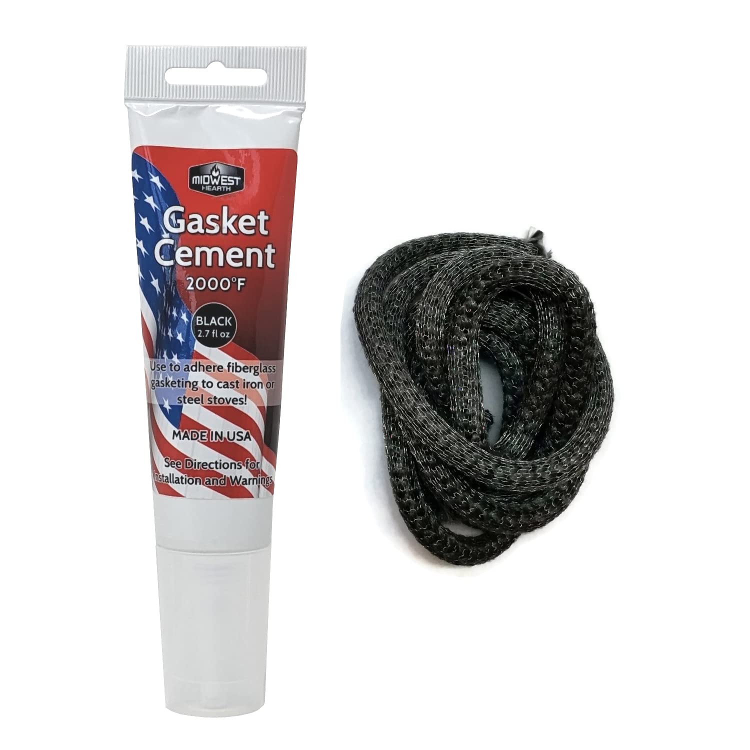 Midwest Hearth Wood Stove Replacement Gasket Kit for