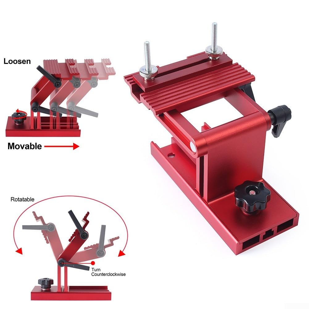 Genérico Dispositivos De Afilado, Accesorios para Muelas Abrasivas, Afiladores De ángulo Ajustable, Compatibles con Muelas Abrasivas De 6/8 De Pulgada