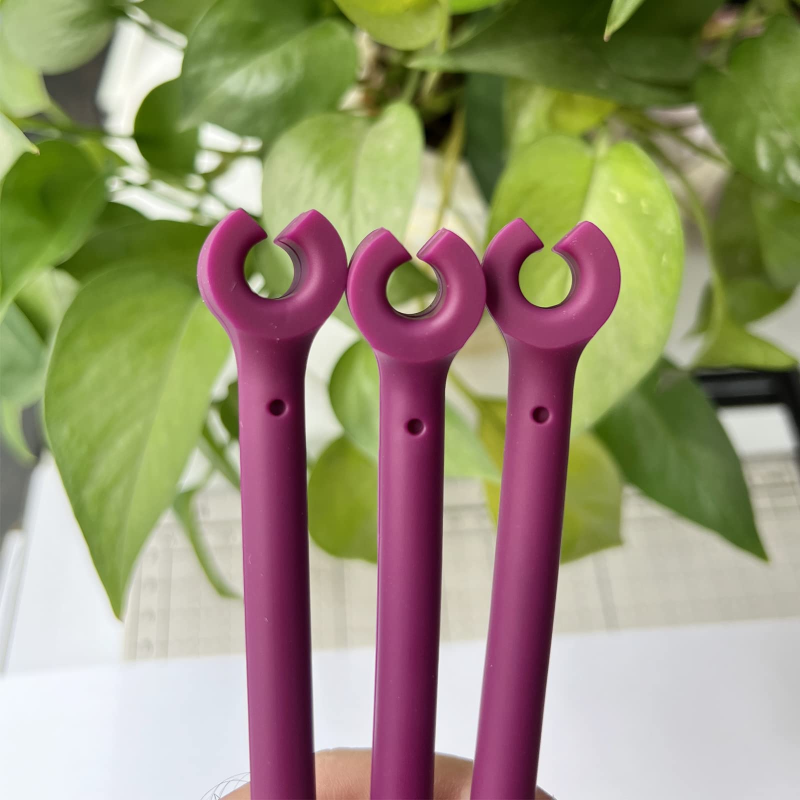Lot De 8 Supports En Silicone Pour Verres à Vin Lave-Vaisselle - Tailles 17cm Et 21.5cm - HJYZY