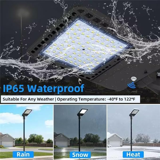 Lámpara LED para Estacionamiento 300W 5000K IP65 miniatura 5
