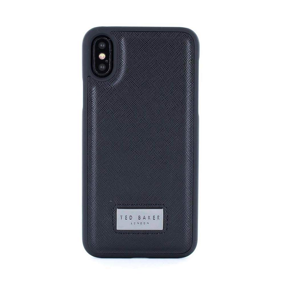 Official TED BAKER® FRANKY Case for iPhone X / XS, High Quality Premium Cover for Professional men – Black