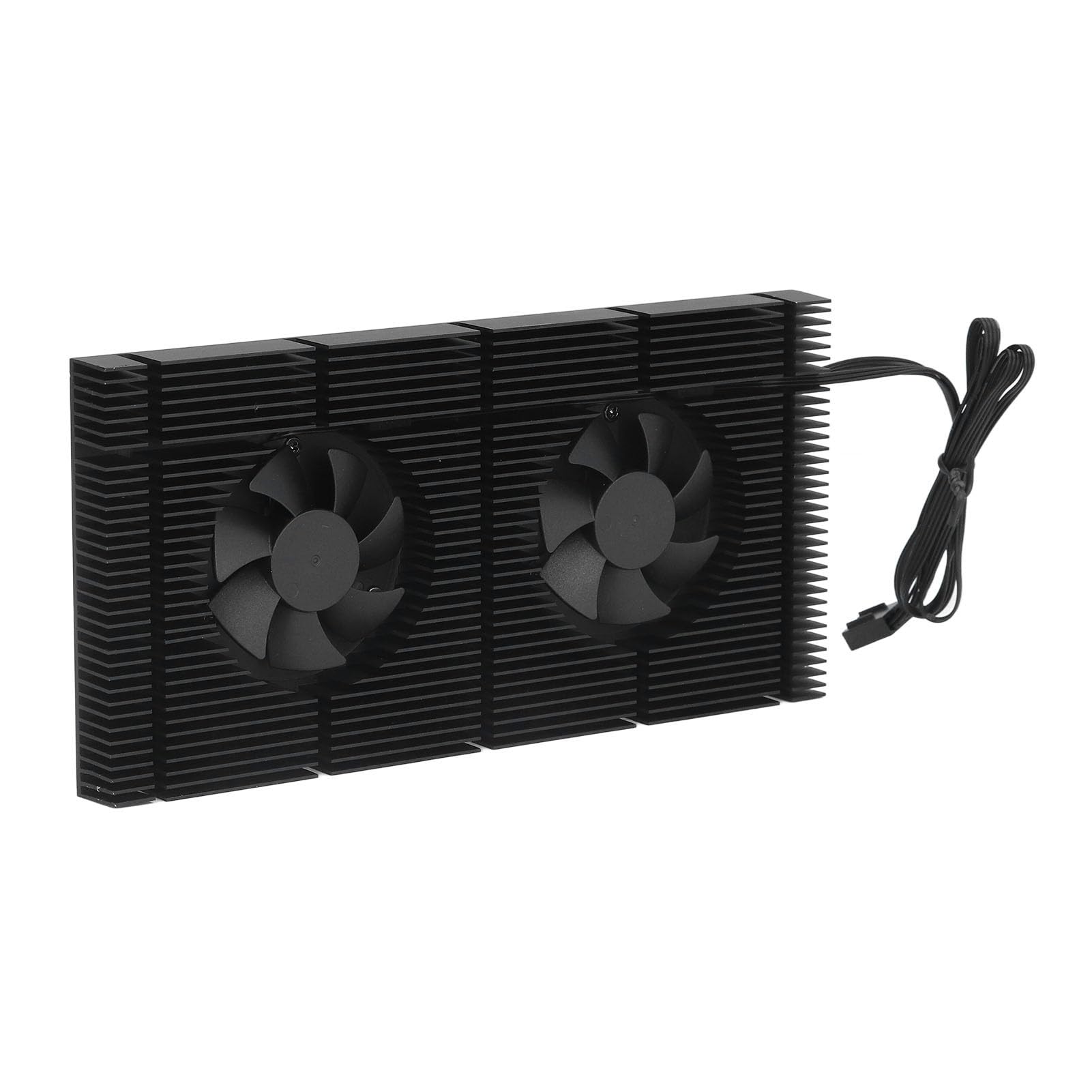 GK6 podwójny wentylator PWM, radiator VRAM, regulowana prędkość, płyta tylna, chłodzenie pamięci, chłodnica do chłodnic 3080 3070 (1 mm Pad 600)