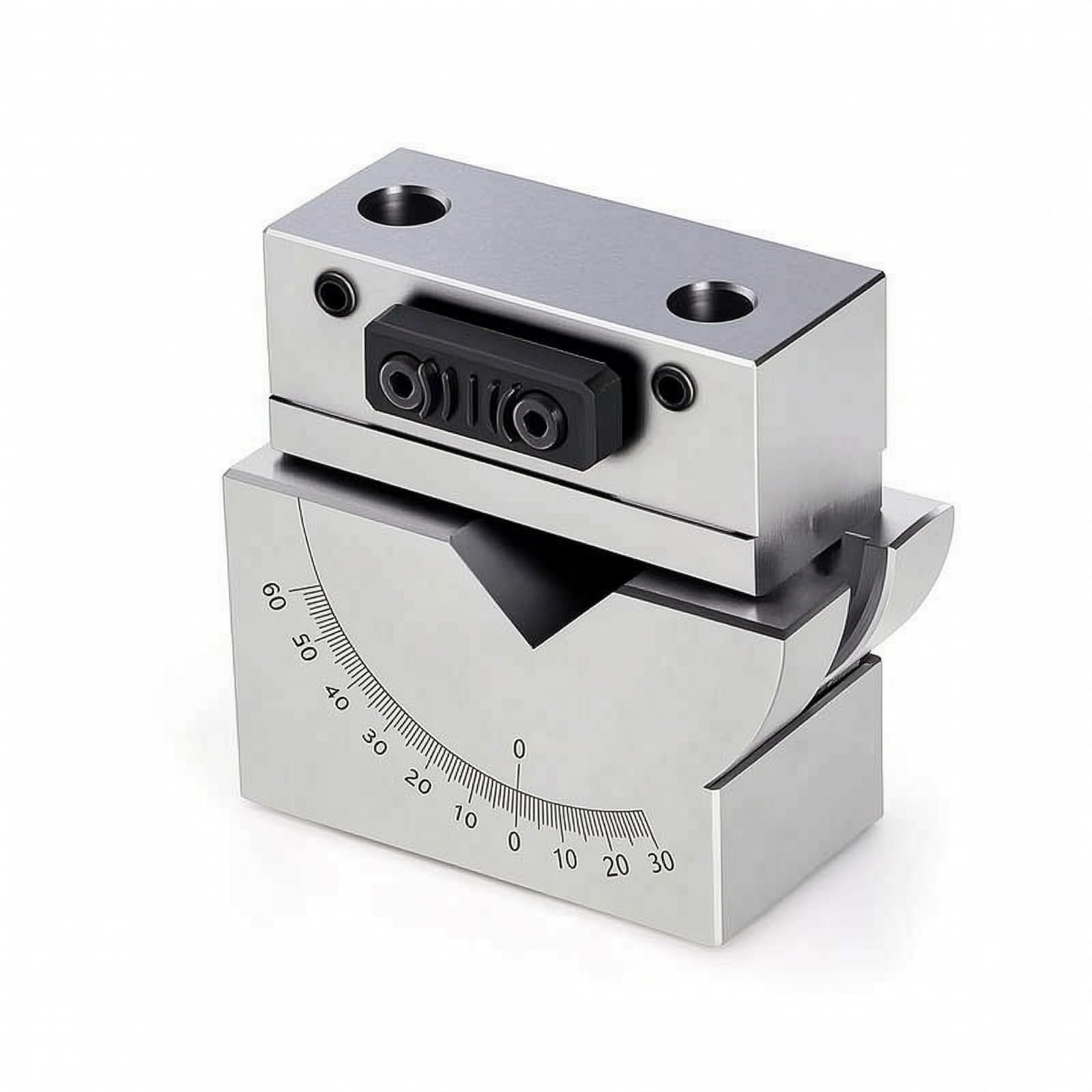 Winkelschleifabrichter Schleifscheiben Abrichter Abziehgerät Profilabrichter CR12 mit 50 Mm Zentrum Und Gravurskala Winkel 0 Bis 60 Grad Präzision