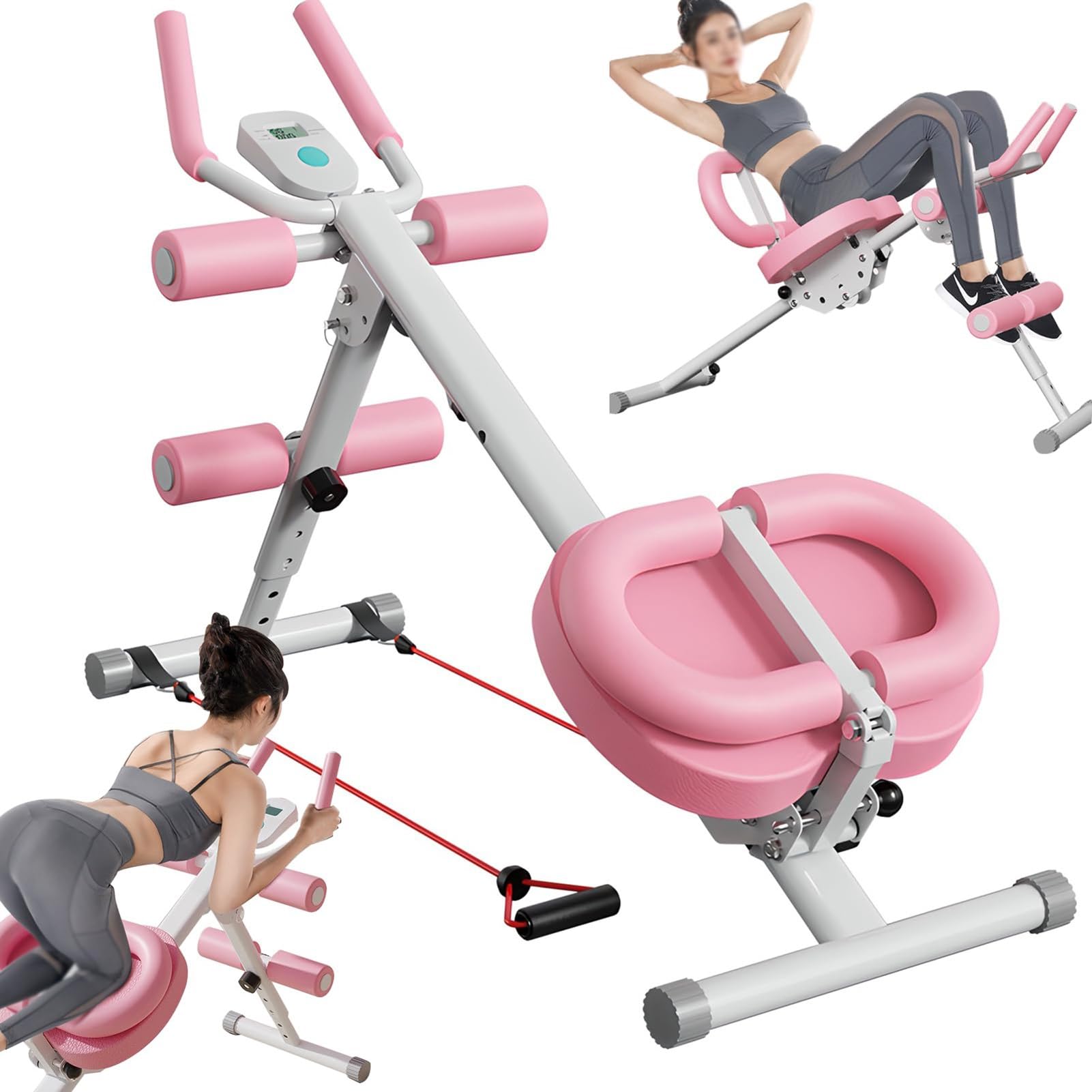 Équipement de rouleau abdominal compact pour votre routine fitness de salon