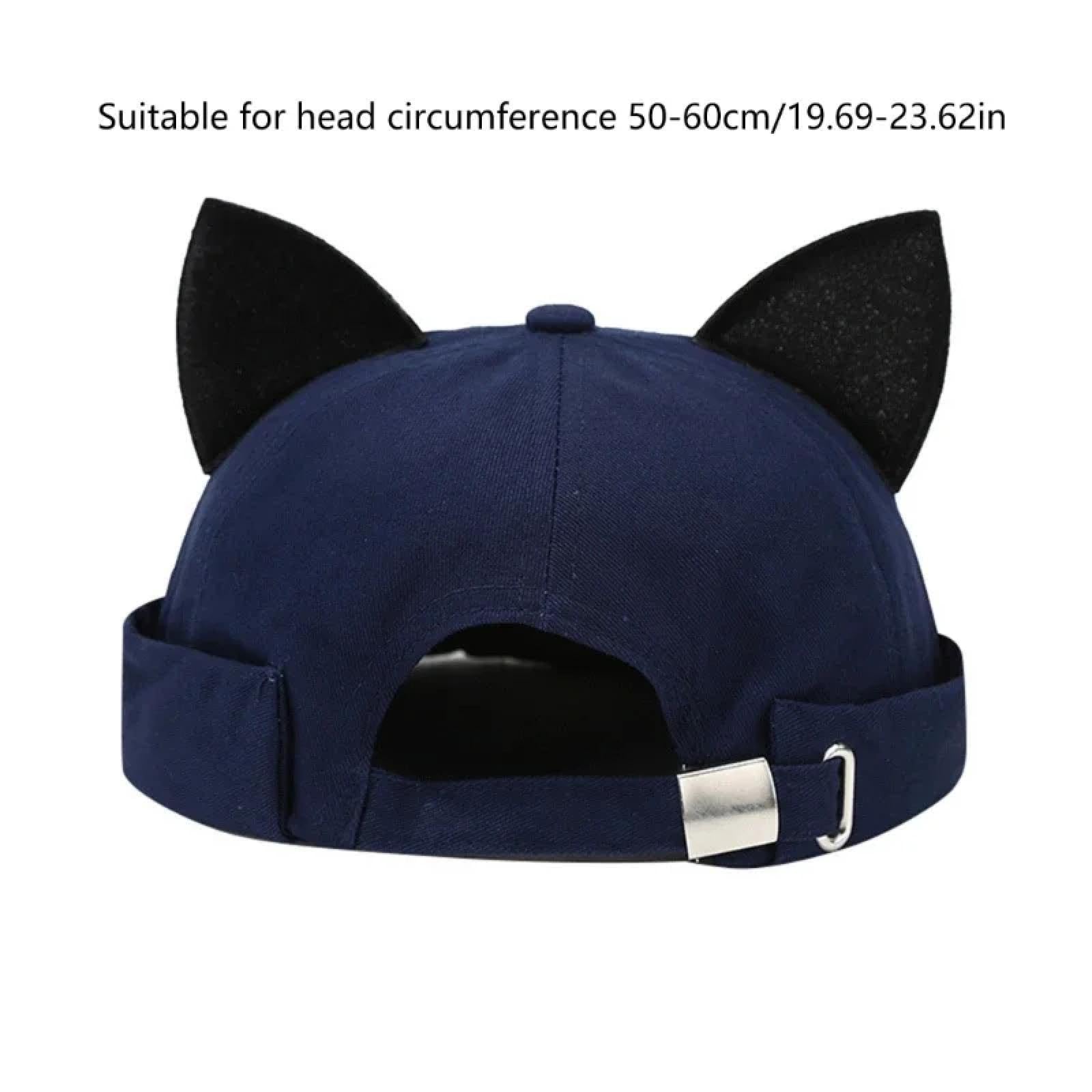 Gorros De Punto para Sombrero Tejido Beanie Sombrero De Color Liso Tamaño De Cabeza Ajustable Piel Adulta