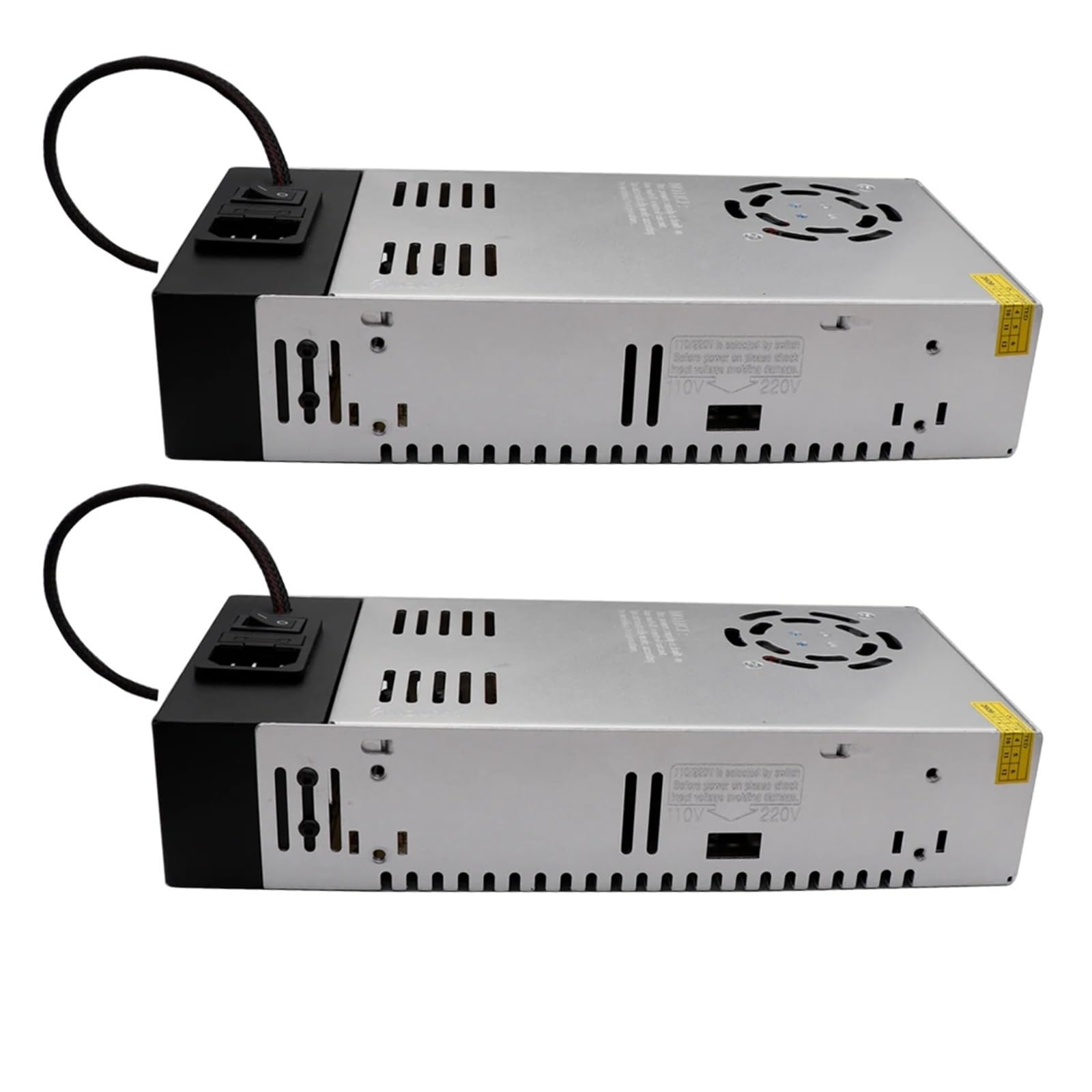 Zasilacz impulsowy, Części drukarki 3D zasilacz impulsowy AC/DC 12V 30A S-360-12 360W i AC/DC 24V 15A 360W z wyłącznikiem zasilania 3pin gniazdo zasilania do paska LED, systemu kamer CCTV, radia(24v15