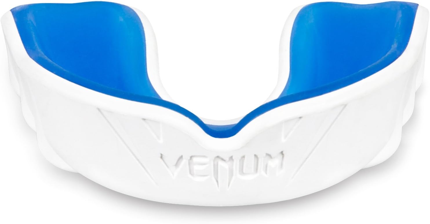 Venum "Challenger" Mouthguard, White/Blue