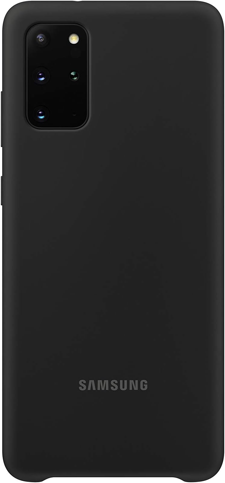 Galaxy S20+ Plus Case, Silicone Back Cover - Black (US Version with Warranty) (EF-PG985TBEGUS)