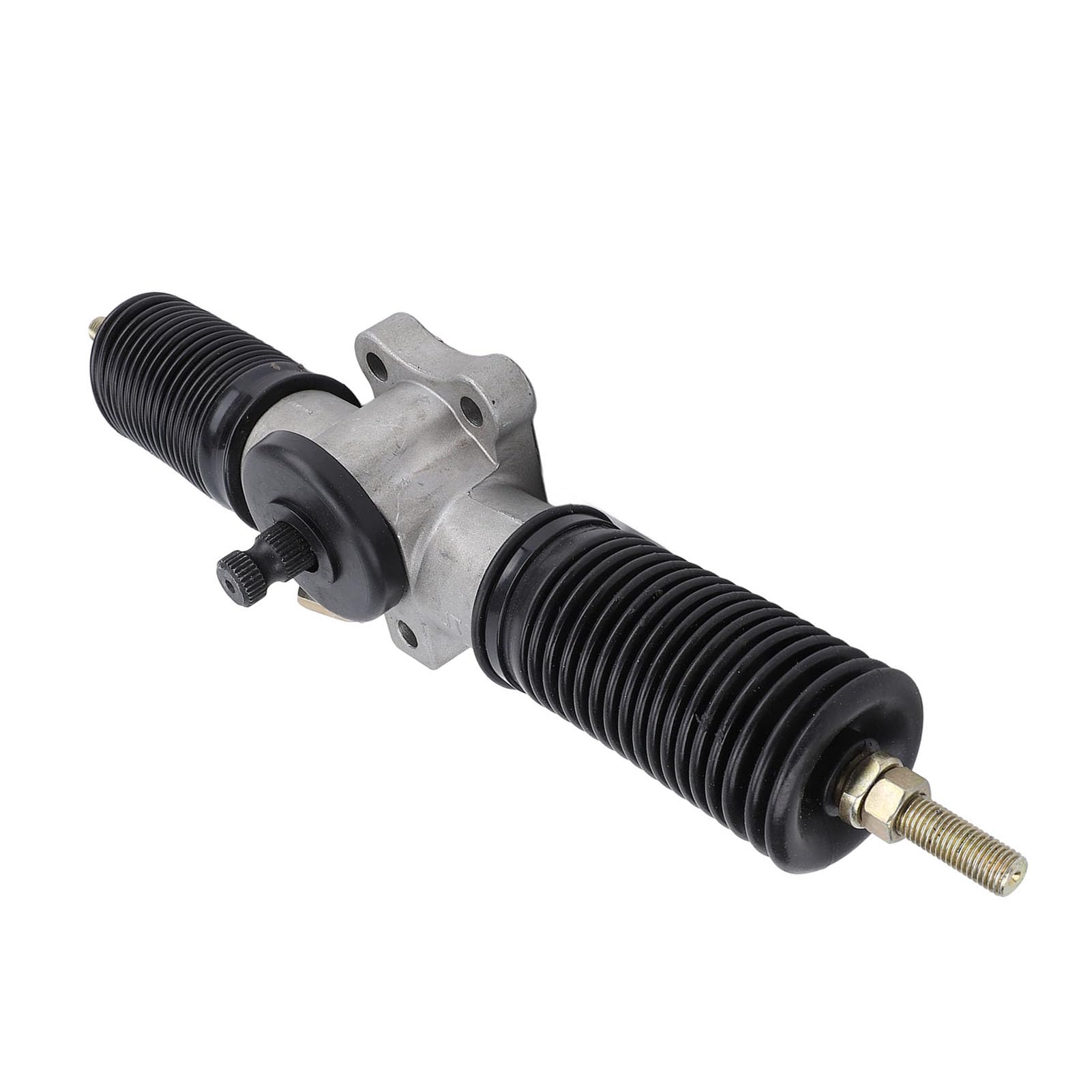 Eje de dirección, 30 dientes, 360 mm, conjunto de dirección asistida, apto para karts, ATV, UTV, quad, drift, triciclo, eje de dirección de aleación metálica, conjunto de caja de