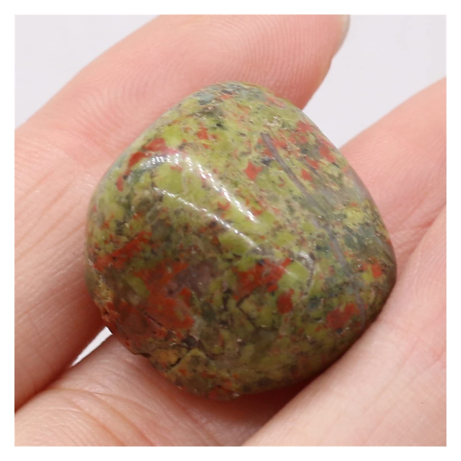 Cristal d'oeil de tigre et pierre d'Unakite de guérison Reiki pour décoration et bijoux DIY