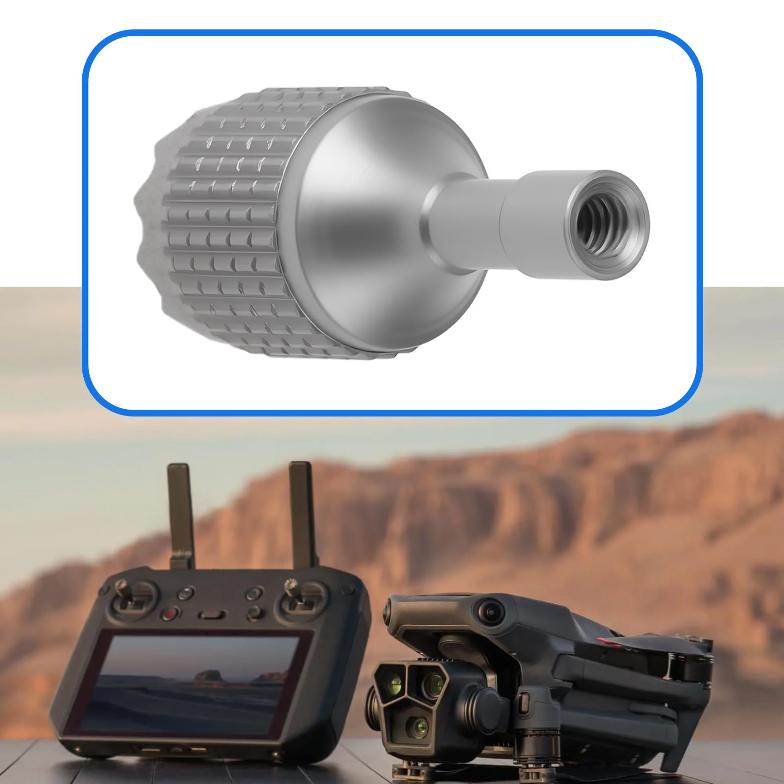 Be In Your Mind 1 Pair Drone Control Stick Thumb Rocker Compatible with DJI Mini 3 Pro Mavic 3 Mavic 3 Cine - Image 3