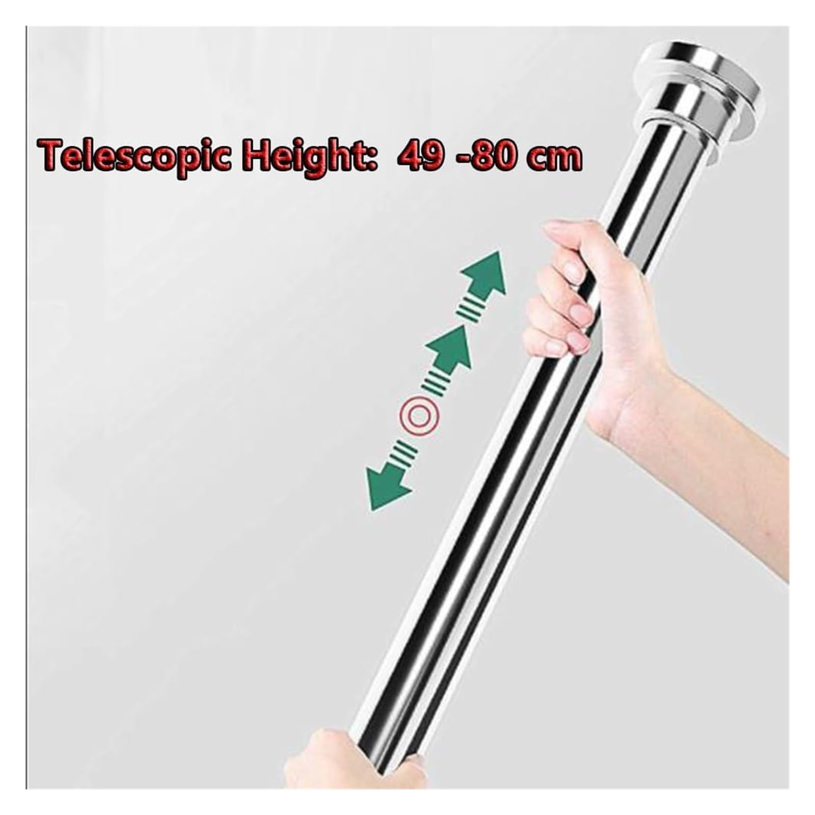 Teleskopowe wsporniki podblatowe do umywalek bez wiercenia(2*Height 49 80cm)
