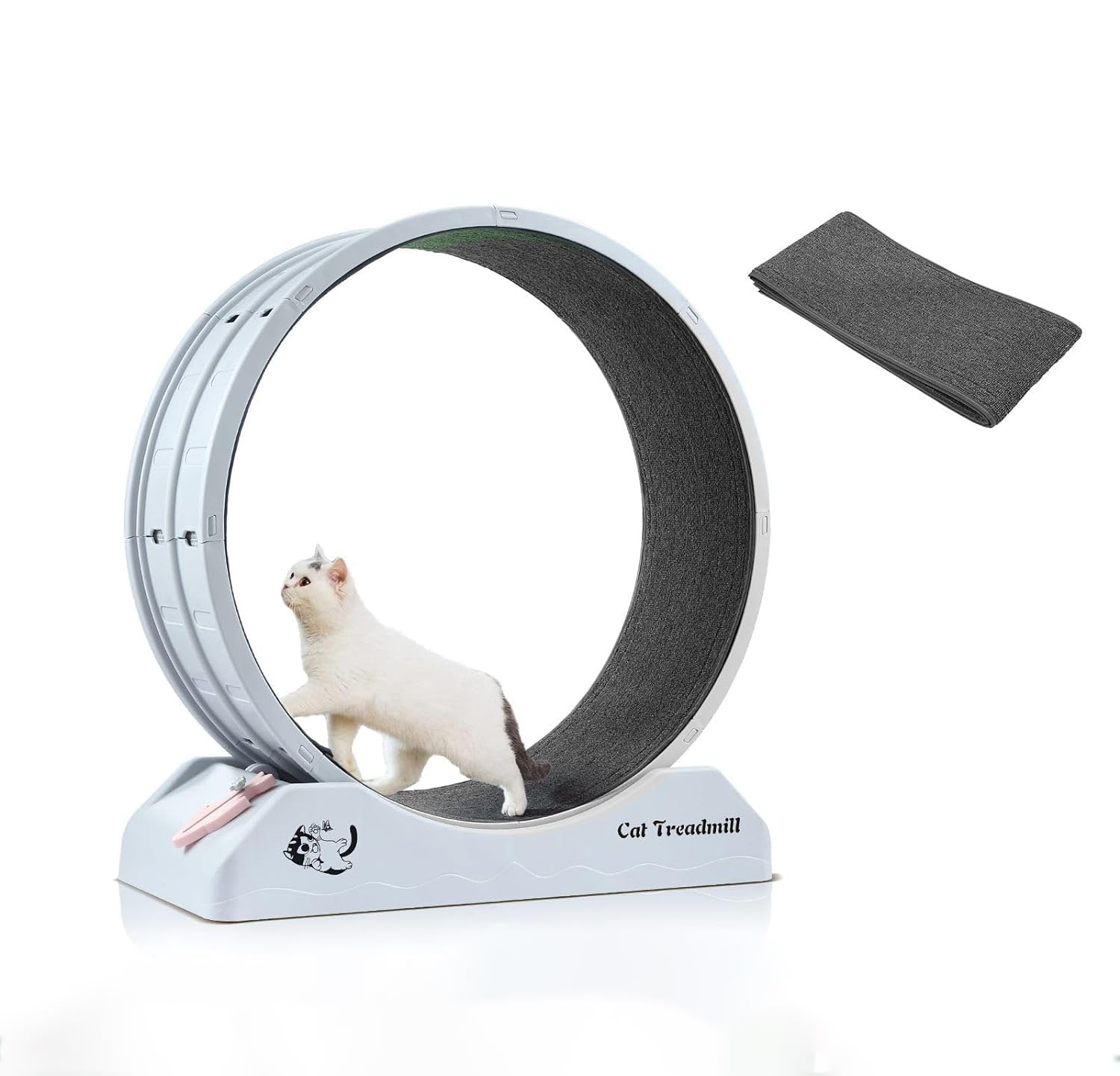 Arcanine Cat Exercise Wheel for Indoor Cats,Cat Treadmill with Brake, Cat Wheel Exerciser for Cats Fitness & Health,Cat Sport Treadmill Wheel for Kitty’s Longer Life, and Suits (B0D582QB6W) Amazon Price History, Amazon Price Tracker