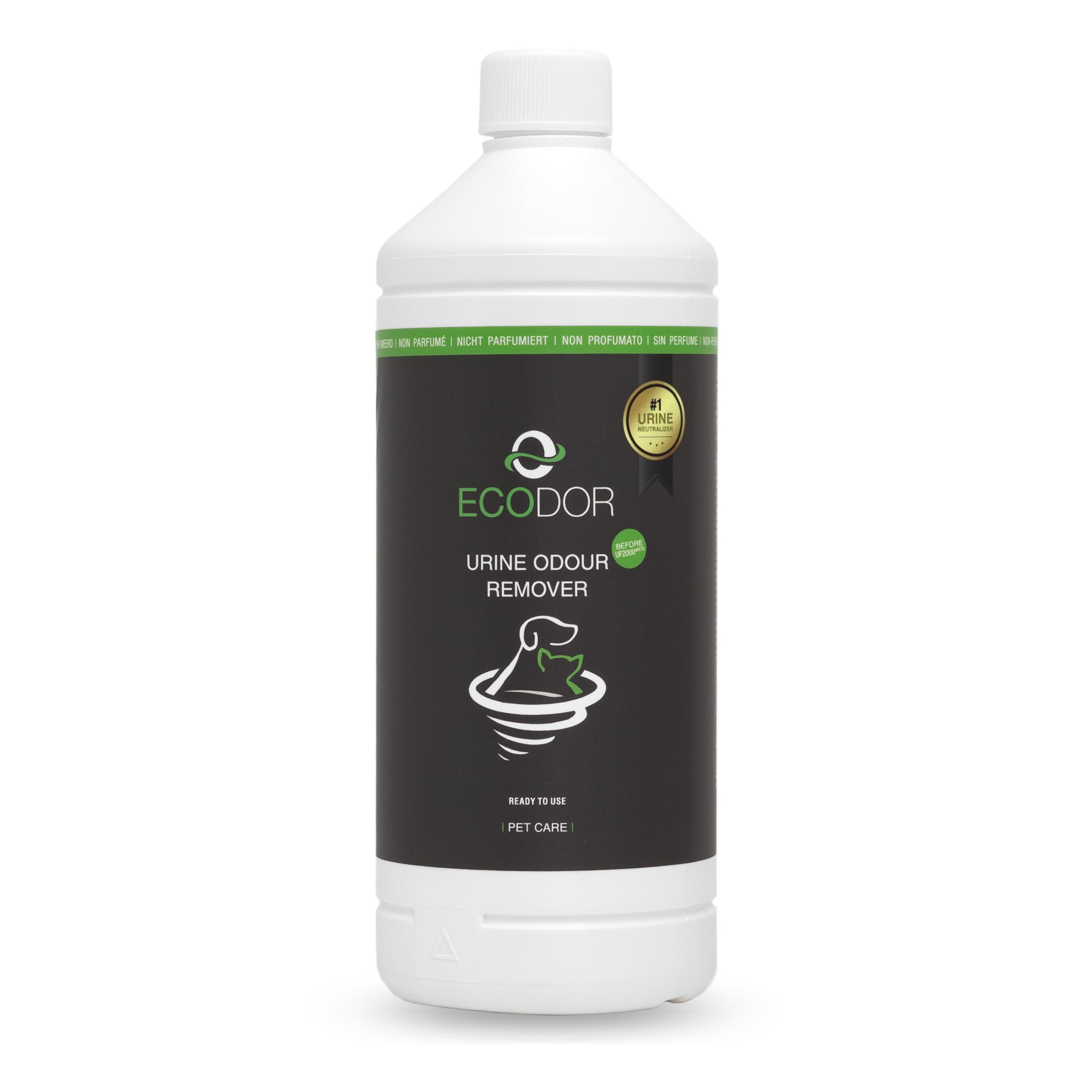 4Pets Eliminator Zapachu Moczu 1000ml Enzymatyczny Środek Czyszczący Bezzapachowy
