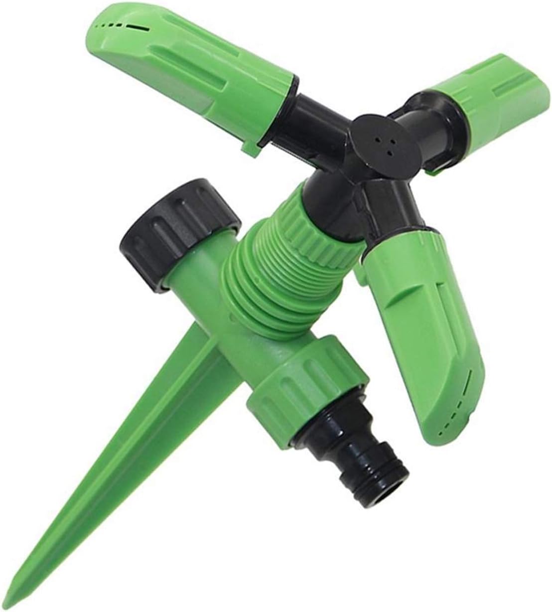 Gardening Irrigation Dripper 3 Pieces of Automatic 360-degree Circular Rotating Sprinkler Nozzles for Garden Agriculture Courtyard Lawn Grass Irrigation Sprinklers