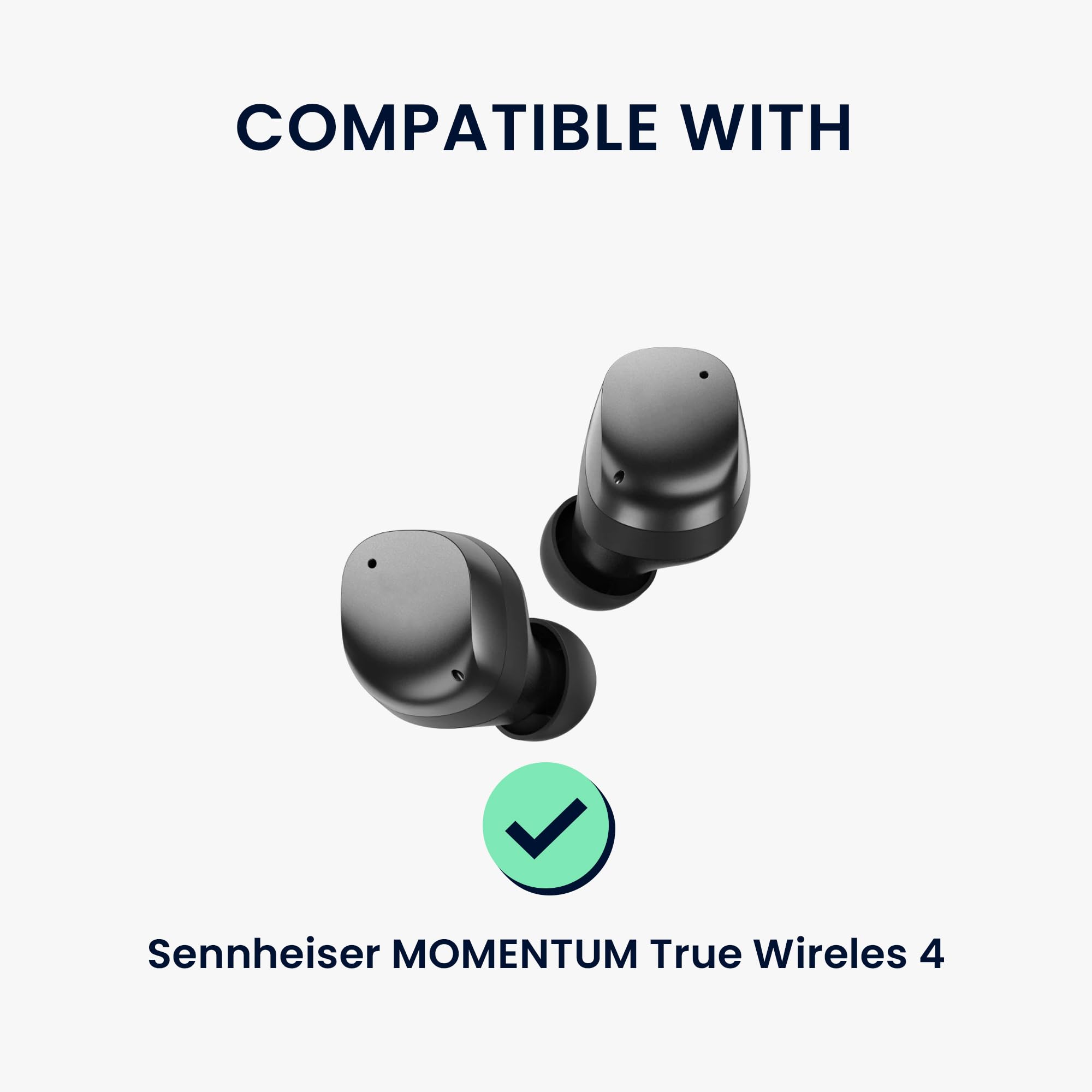 Amazon | kwmobile 8x イヤーチップ Sennheiser MOMENTUM True